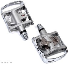 Shimano PD-M324 SPD Clipless Platform MTB Trail Bike Pedals w/ SH56 Cleats