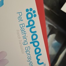 Aqua Paws Dog Showering Hand Held Boxed Unused