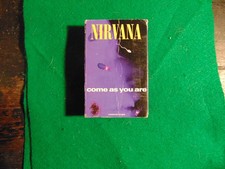 Nirvana - Come As You Are Cassette Tape Single With Slipcover Free Shipping  