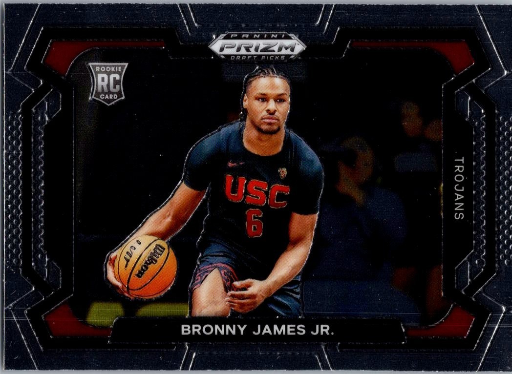 2024 BRONNY JAMES JR PANINI PRIZM DRAFT PICKS #86 VARIATION ROOKIE RC CARD USC