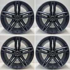 Genuine Audi A3 A4 A5 A6 19” S-Line Alloy Wheels Refurbished Orbit Grey VW Golf