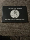 First 10 Years Of Washington Quarters Book