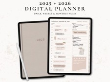 Productivity Planner and Journal -Daily and Weekly Planning stationery business 