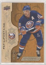 2018-19 Upper Deck Engrained Legends 80/299 Pat LaFontaine #39 HOF 0gu