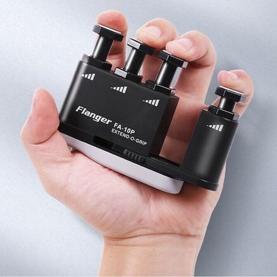 Einstellbar Gripmaster Handtrainer FingerTrainer für Gitarre Bass Piano DE
