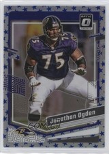2023 Panini Donruss Optic Stars Prizm Jonathan Ogden #13 HOF 1bi0