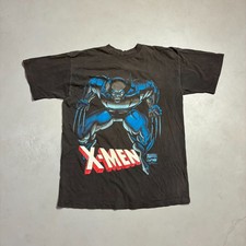Vintage 90s Marvel Wolverine T-Shirt Double Sided Single Stitch Large 1994