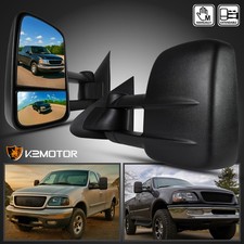 Fits 1997-2003 Ford F150 Manual Extend Telescope Towing Side Mirrors Leftright