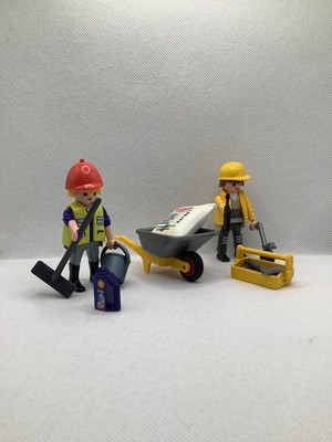 Playmobil Bauarbeiter mit Zubehör