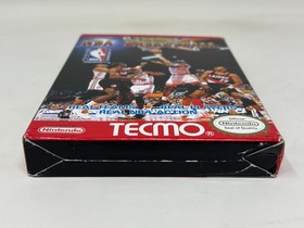 NES Nintendo - Tecmo NBA Basketball - CIB Complete in Box / Tested (1992)