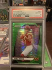 2024 Panini Prizm - Rookies Jayden Daniels #347 Neon Green Pulsar Prizm RC PSA10