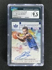 2018-19 Court Kings Jalen Brunson Heir Apparent Sapphire Auto RC /25 CGC 9.5/10