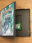 Pokémon: Emerald Version GBA w/ facsimile box AUTHENTIC
