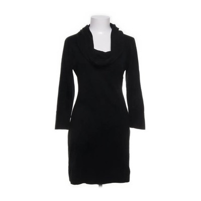 Connected Apparel, Rollkragenkleid, Größe: M, Schwarz, Acryl, Einfarbig #PFv