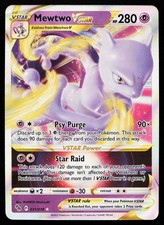 Mewtwo VSTAR 031/078 Holo Rare Pokemon GO Pokemon Card