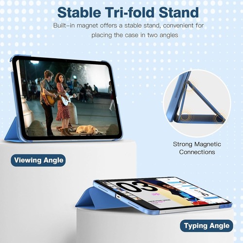 For iPad 11th/10th/9th/8th Generation Smart Case 10.2/10.9/9.7 Air 11in 2025 A16 - Picture 81 of 82