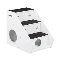 Hundetreppe Haustiertreppe Katzentreppe Transportabel Abnehmbar 3 Stufen
