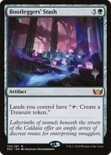 Bootleggers' Stash #134 (Foil) (MP) Streets New Capenna PPSNC Magic MTG