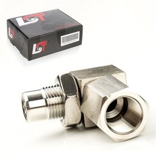 Lambdasonden Katalysator Verlängerung Edelstahl 90° Winkel M18x1,5 für JEEP