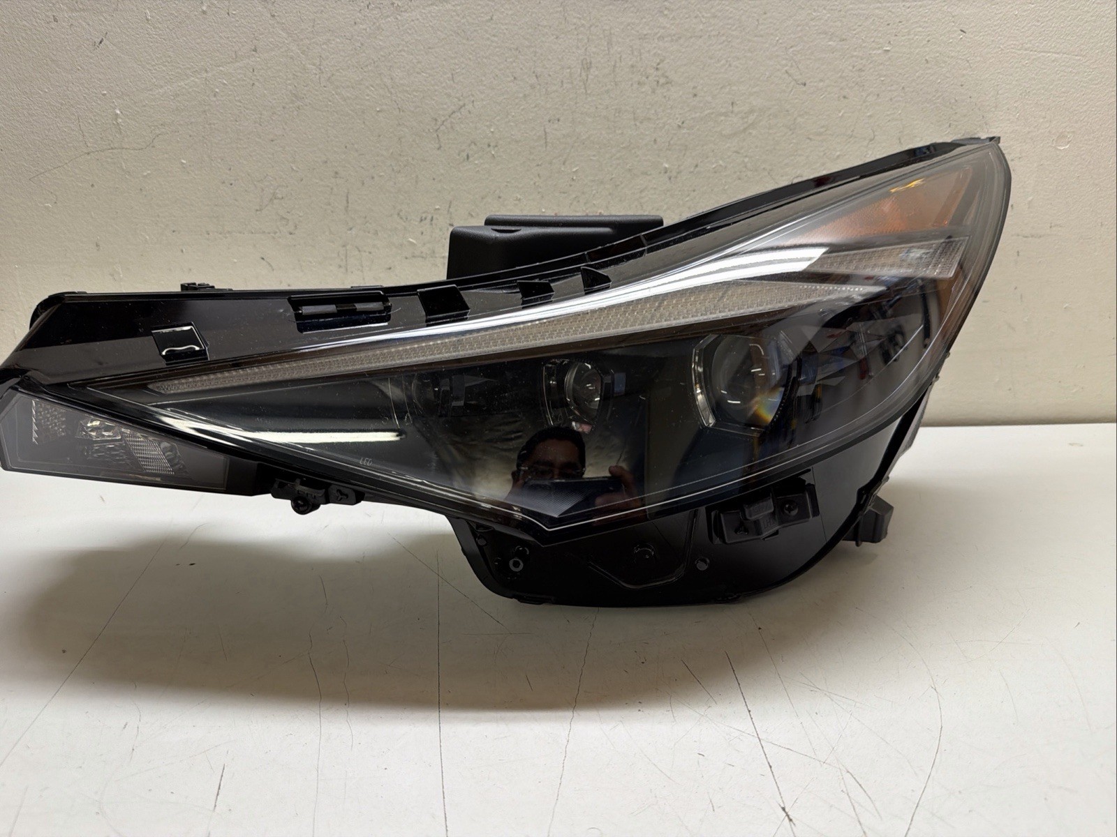 2021-2023 Hyundai Elantra Left LH Side Full LED Triple Beam Headlight Used OEM