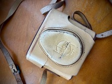 Vintage Bolsey B3 Tan Leather Case, Cool Rare