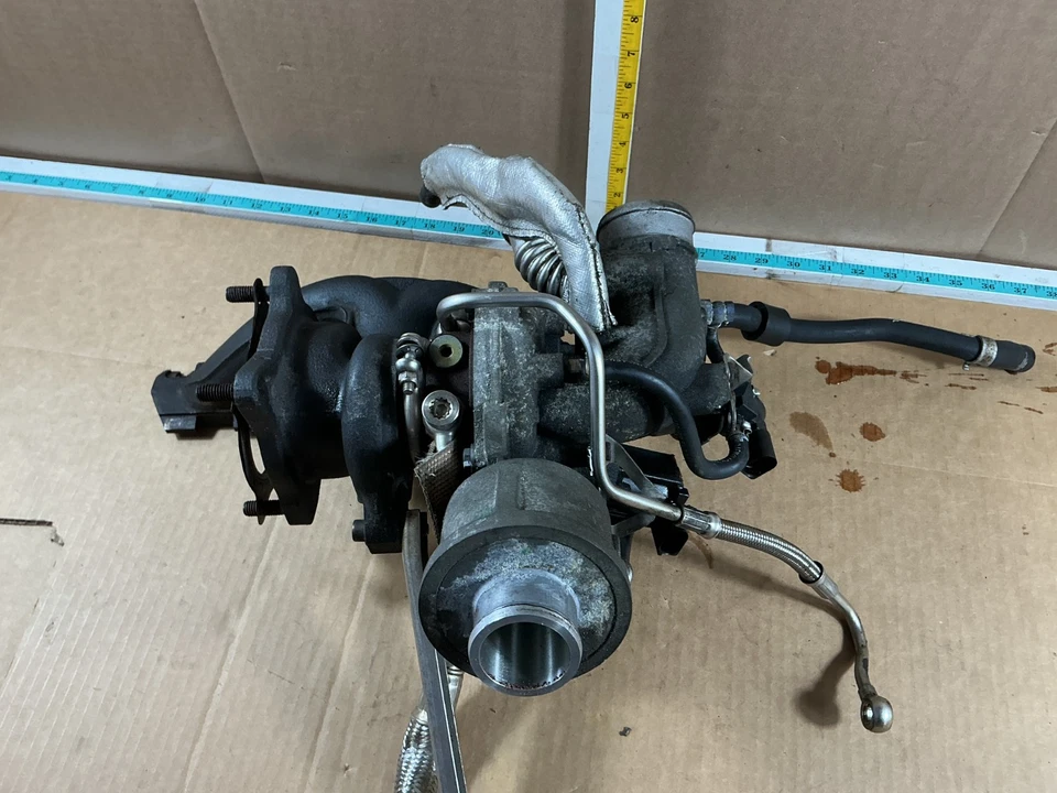 2005-2009 AUDI A4 2.0 TURBOCHARGER 06D145536B OEM Foto 4 de 4