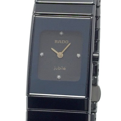 RADO (like new & unworn) XS 25x19mm Diastar Ceramica Jubile Diamonds