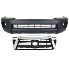 Bumper Cover Grille Assembly For 2005-2008 Toyota Tacoma Kit Front Bumper Cover Grille Assembly For 2005-2008 Toyota Tacoma Kit Front