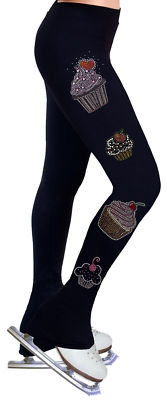 Ice Figure Skating Dress Pants w/Rhinestone R184