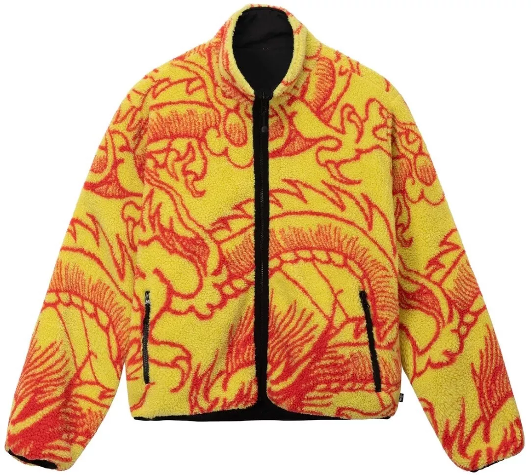 Stussy DRAGON SHERPA JACKET Holiday 2022
