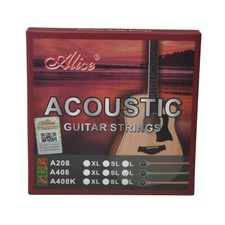 6Sets Alice Acoustic Guitar Strings Coated Copper Alloy Winding A408L 012