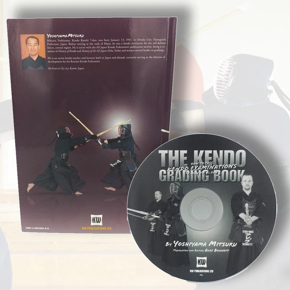 Kendo Training / Grading DVD & Book How to Pass Kendo Exams Dan Book -By Mitsuru - Image 2 of 2