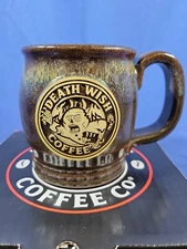 Death Wish Coffee 2022 GingerDead Mug #1278/2000. 14oz