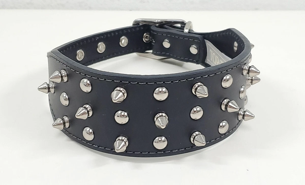 Spike dog collar best sale ebay