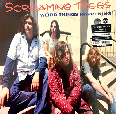 SCREAMING TREES - WEIRD THINGS HAPPENING - US - LTD LP -2024 -SIGILLATO - MAROON