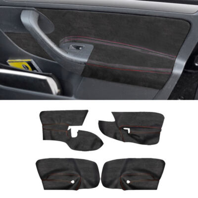 4Tür Fit Golf 5 Jetta 2005-2010 Wildleder Türverkleidung Tür Pappe Armlehne Trim