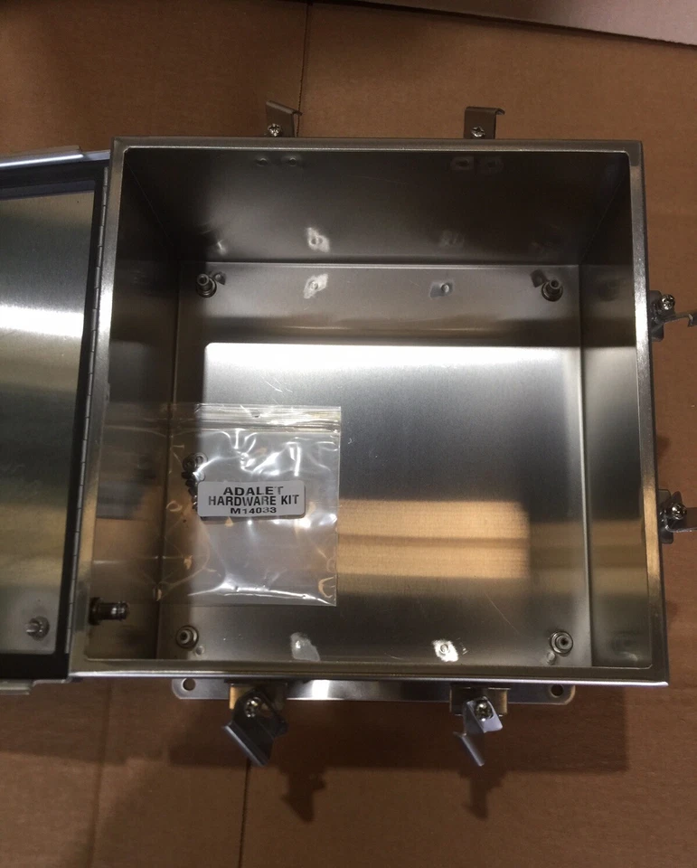 HOUSTON STOCK NUEVO ADALET JN4XHSS-121206 CAJA INOXIDABLE NEMA 4X ENVÍO GRATUITO Foto 3 de 4