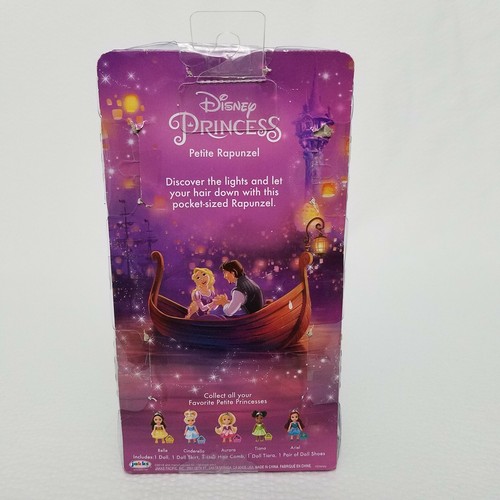 Disney Princess Petite Rapunzel Doll with Pascal Comb, Tiara, & Shoes, Jakks - 第 5/7 張圖片