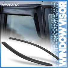 Tape-On Window Visor Shade Sun Guard Vent Wind Deflector for 05-09 Scion TC 2-DR