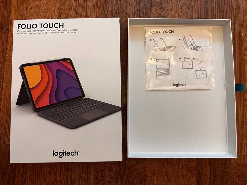 Folio Touch Logitech Compatible with Apple iPad Box ONLY w/ Inserts - Image 3 of 3