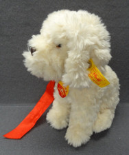 Steiff 9" Lumpi 078163 KNOPF IM OHR Plush Dog Stuffed Animal VTG Made in Germany