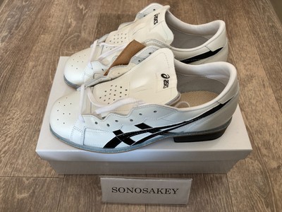 ASICS WEIGHTLIFTING Shoes 1163A006 100 White/Black 26.5cm (US 8.5 