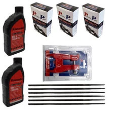 Proven Part (3) 24" Chain 3/8" .050" 80DL 72LGX80G 33RSC-80 (2) Qt Oil (1) Stump