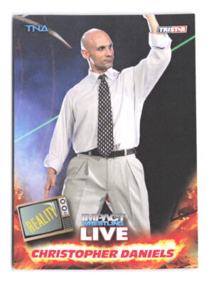 2013 TriStar TNA Impact Live Christopher Daniels 74 AEW WWE Pro Wrestling Card