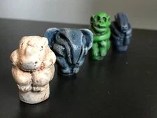 Jumanji Resin Hand-painted Game Tokens Replica/Prop