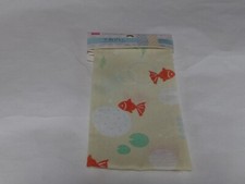 Cotton 100% tenugui Goldfish yellow 87cm x 33cm