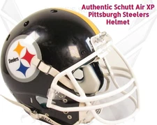 Authentic Schutt Air XP Pittsburgh Steelers FS Football Helmet HC1