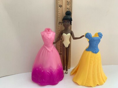 Mattel Disney Princess Magiclip Dress Tiana Polly Pocket Doll Ebay