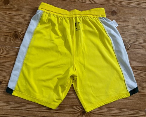 Nike WNBA Seattle Storm Yellow And Green Trim Dri Fit Shorts Women’s Size Large - Picture 12 of 16