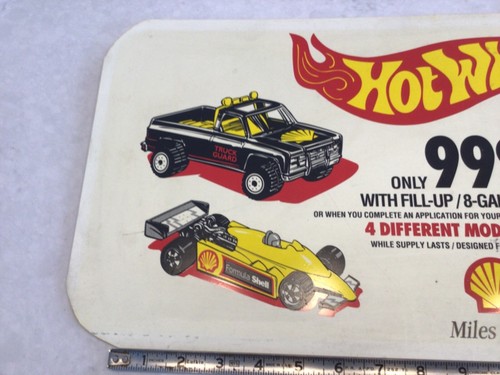 1994 HOT WHEELS SHELL GAS STATION 99 CENT W FILL UP STORE DIPLAY WITH ALL 4 CARS - Picture 2 of 6